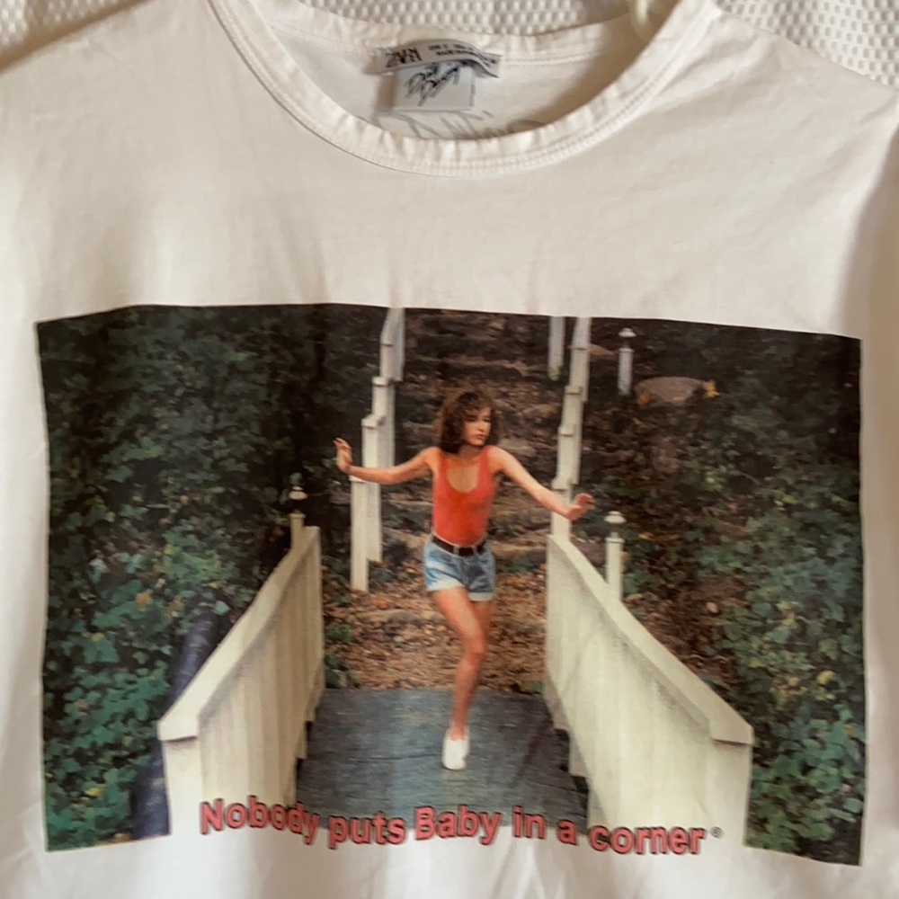 Zara Dirty Dancing T shirt Size S